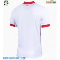 Camisa de time de futebol Polónia Replicas 1º Equipamento Feminina Europeu 2024 Manga Curta